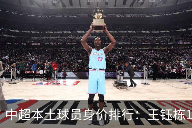 中超本土球员身价排行：王钰栋180万欧第一，李昊翻倍暴涨40万欧